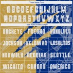 Benutzerdefinierte Graffiti Muster Alt Gold-Royal Scratch Sublimation Fußball Uniform Jersey