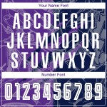 Benutzerdefinierte Graffiti Muster Lila-Navy Scratch Sublimation Fußball Uniform Trikot